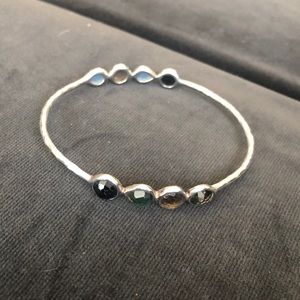 Ippolita Wonderland Silver 8-Stone in Forest